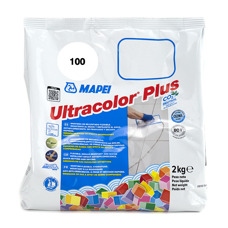 Fragüe de Secado Rápido Ultracolor Plus 100 Blanco 2Kg