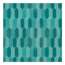 Cerámica En Malla Arrow Mix Green Brillante 20.4x30 Cm