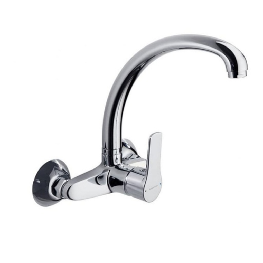 Grifería De Cocina Titanium Caño Alto de 23,5 cm Cromo