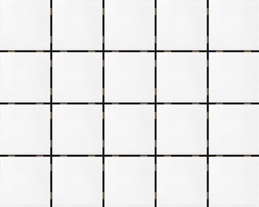 [8028453] Malla Cerámica Galera Branco Mesh Brillante 7,5x7,5 cm