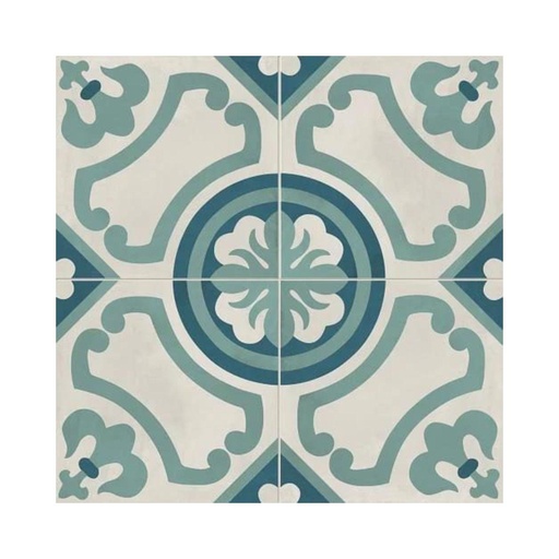 [I386] Porcelanato Terra Art Giglio Océano Mate 20x20 cm