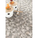 Porcelanato Hexagon Luton Multicolor Mate 23x26,6 cm