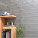 Ceramica Etnia Gris Brillante 10x20 cm