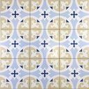 Cerámica Amalfi Decor Pachwork Vr47 Mate 20x20 cm