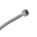 Conjunto Llave Angular Metálica con Flexible 12&quot; para Wc