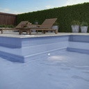 Gres Porcelanico En Malla Azul Laguna Mesh Brillante 7,5x7,5 Cm