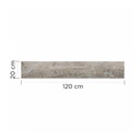 Gres Porcelanico Larch Mate Rectificado 20x120 cm