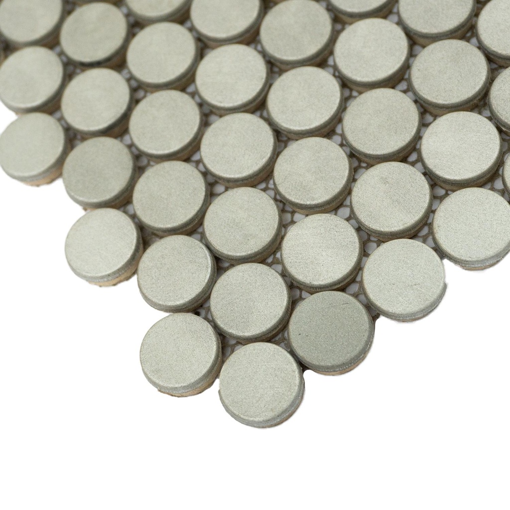 Mosaico Aluminio Dots Silver 30x30