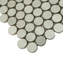 Mosaico Aluminio Dots Silver 30x30