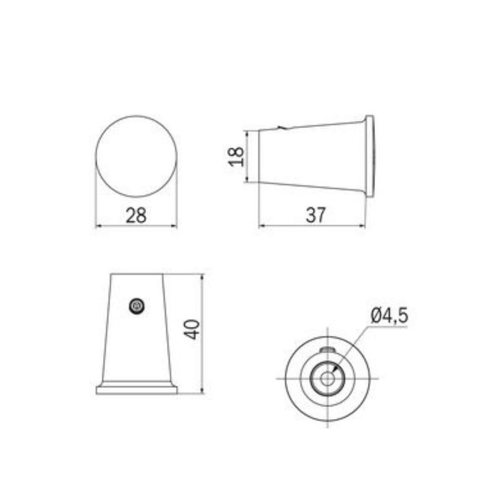 Percha Simple Ego Cromo