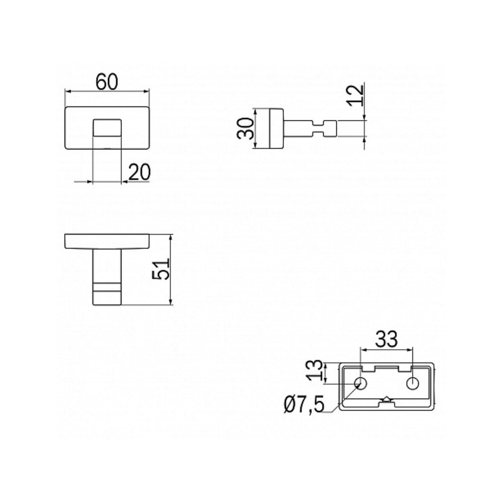 Percha Simple Lea Dorado