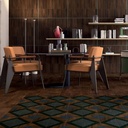 Porcelanato Essences Iroko Decor Mate Rectificado 20x20 cm