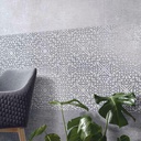 Porcelanato Fabula Gris Decor Mate Rectificado 40x120 cm