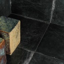 Porcelanato Laca Black Satinado Rectificado 90x90 cm