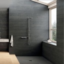 Porcelanato Lagom Coated Black Mate Rectificado 15x120 cm