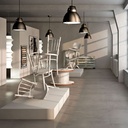 Porcelanato Urban Concrete Smoke Mate Rectificado 40x80 cm