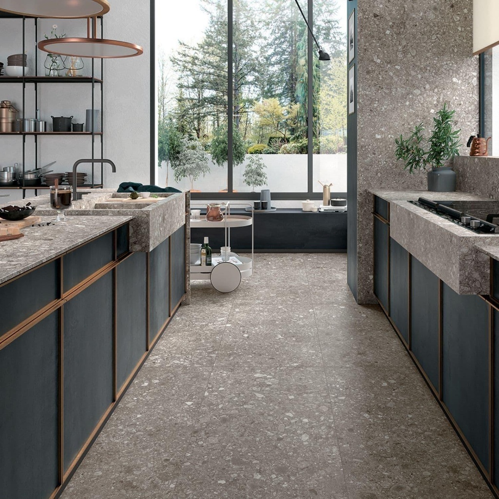 Porcelanato Norr Gra Rr 02 Mate Rectificado 60x120 cm