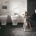 Porcelanato Roma Grafite Hexag Mate 21,6x25 cm