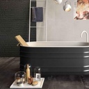 Porcelanato Street Black Mate Rectificado 60x120 cm