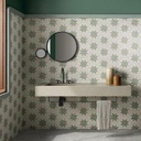 Porcelanato Terra Art Stella Menta Mate 25x21,6 cm