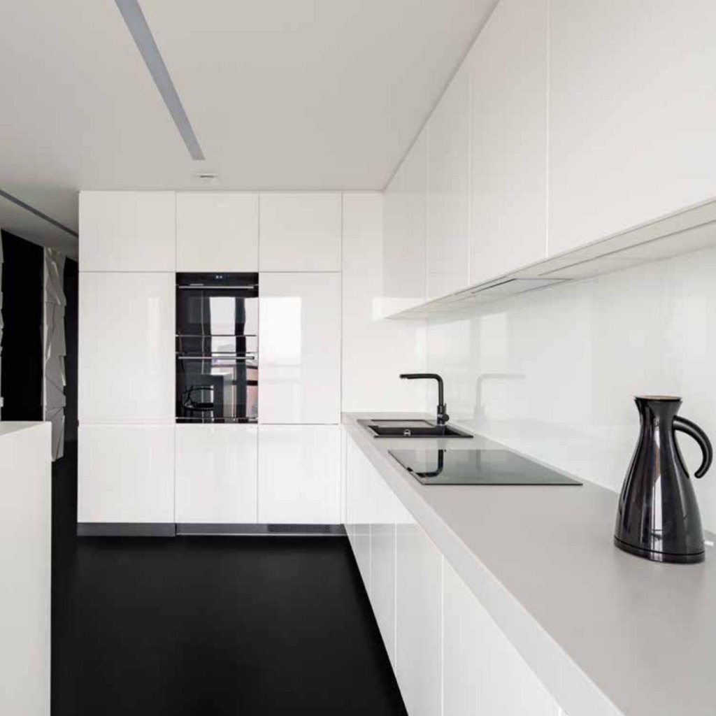 Porcelanato Tinta Unita Bianco Mate Rectificado 160x320 cm