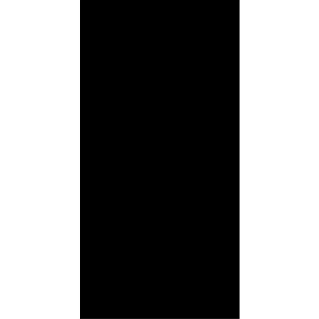 Porcelanato Tinta Unita Nera Mate Rectificado 160x320 cm