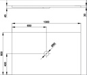 Receptáculo de Ducha BetteFloor 130x80 cm Blanco
