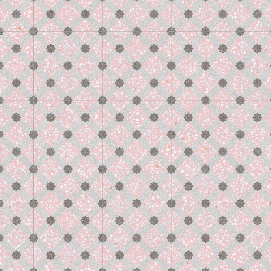 Porcelanato Mancini Rosa Mate Rectificad 30x30 cm