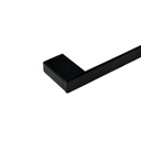 Toallero Barra 60 cm Welt Black Negro Mate