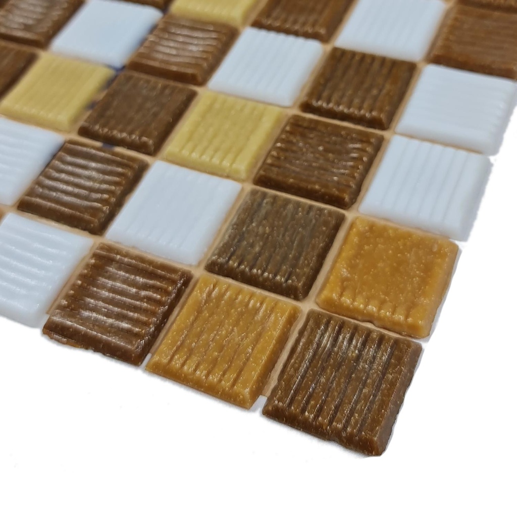 Venecita Degradé Café 30x30MM Jumbo Mod 5