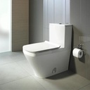 Wc One Piece Alargado Descarga a Piso DuraStyle Dual Flush, Sin Tapa