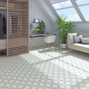 Porcelanato Andrassy-R Blanco Mate Rectificado 20x20 cm