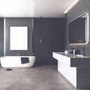 Gres Porcelánico Urban Dark Rectificado 45x91 cm