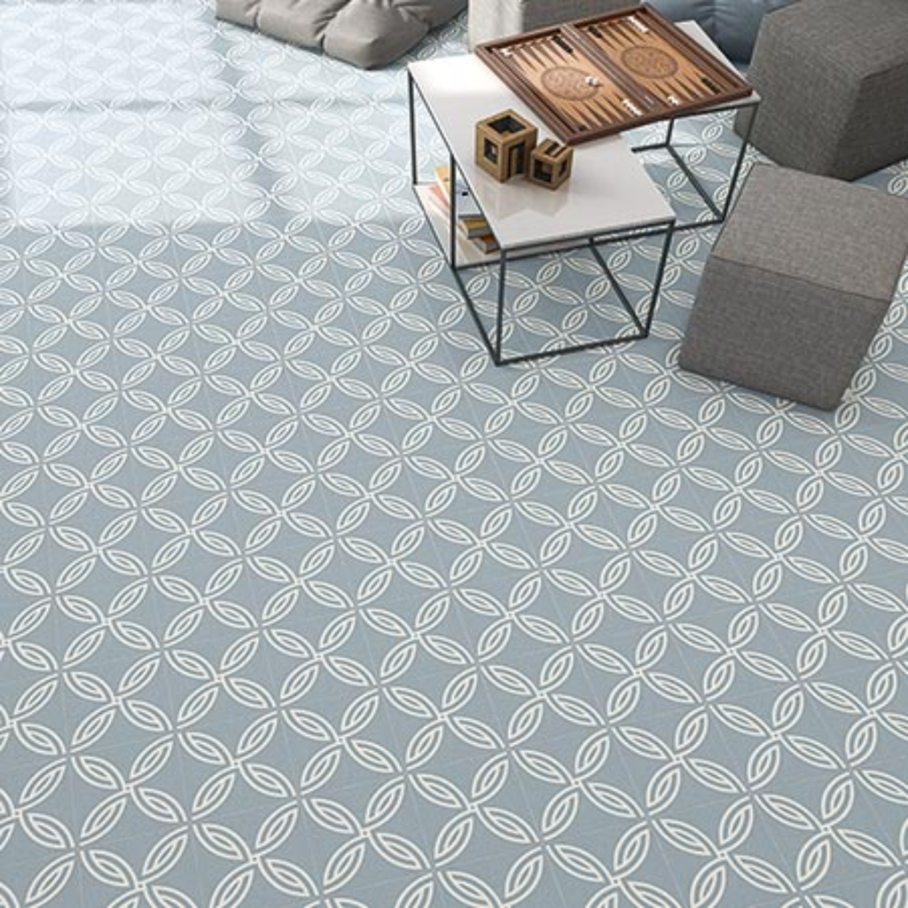 Porcelanato Andrassy-R Cielo Mate Rectificado 20x20 cm