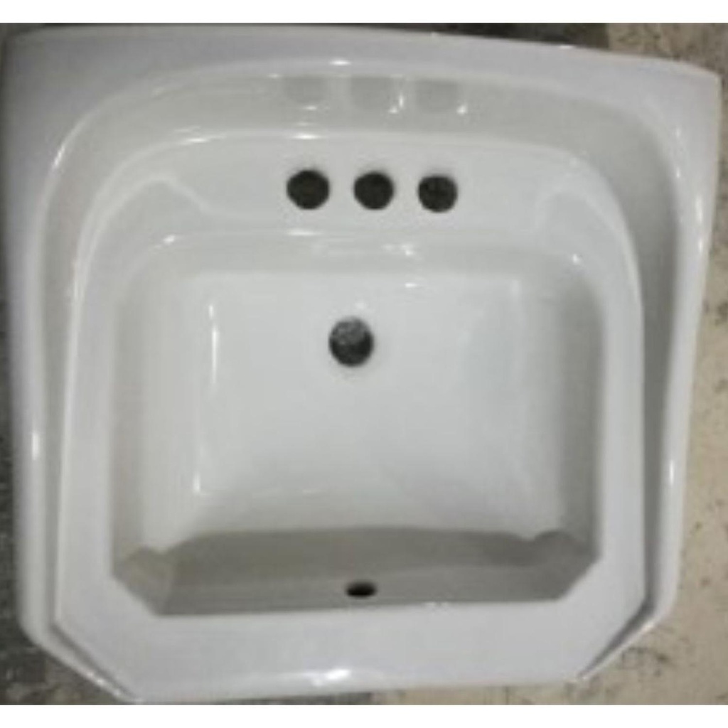 Lavamanos Handicapped Welt Suspendido 52x46,5x30 cm Blanco