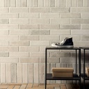 Porcelanato Bricklane White Mate 7,5x30 cm