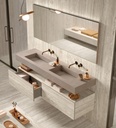 Porcelanato EY07 Elysian Travertino Light SP 60x120 cm