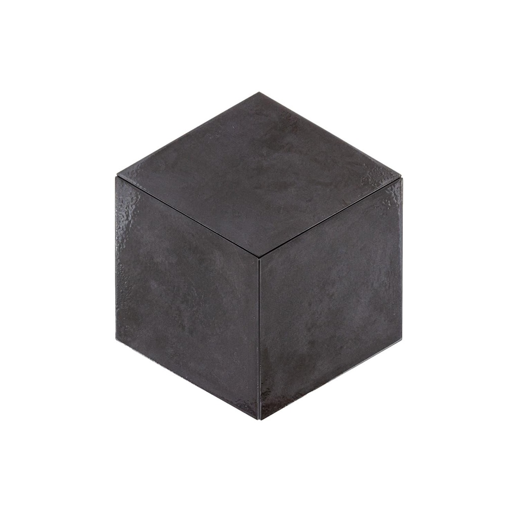 Porcelanato Ossidi Nero Brillante Rectificado 18,7x32,4 cm