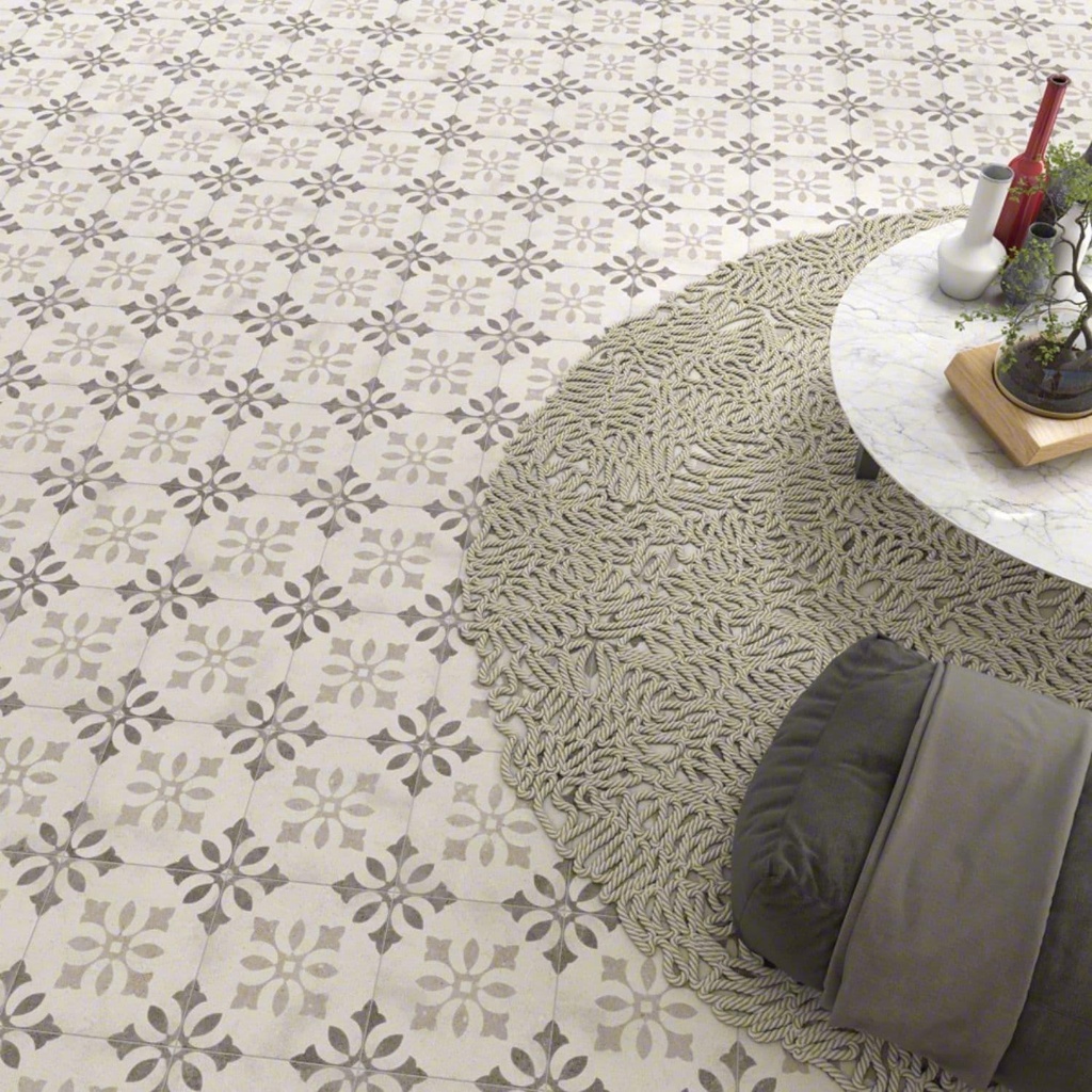 Porcelanato Pukao Blanco 2 Mate 20x20 cm