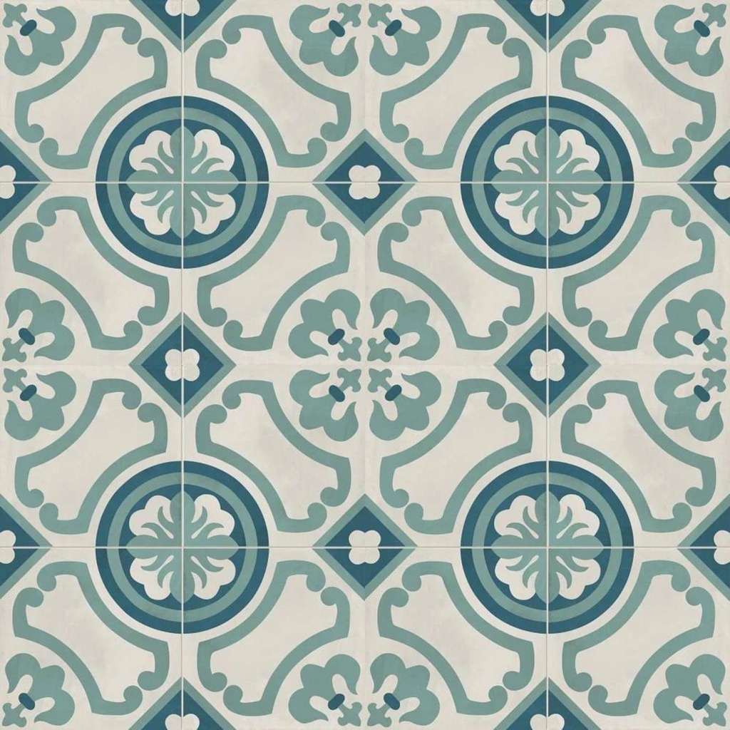 Porcelanato Terra Art Giglio Océano Mate 20x20 cm