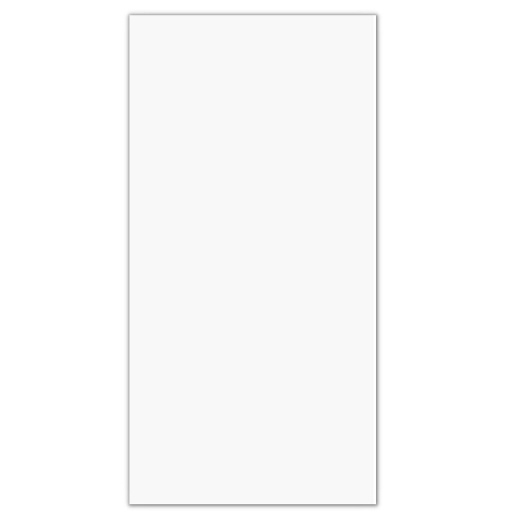Porcelanato Tinta Unita Bianco Mate Rectificado 160x320 cm