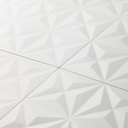 Ceramica Estrella Branco Mate 32,5x59 cm