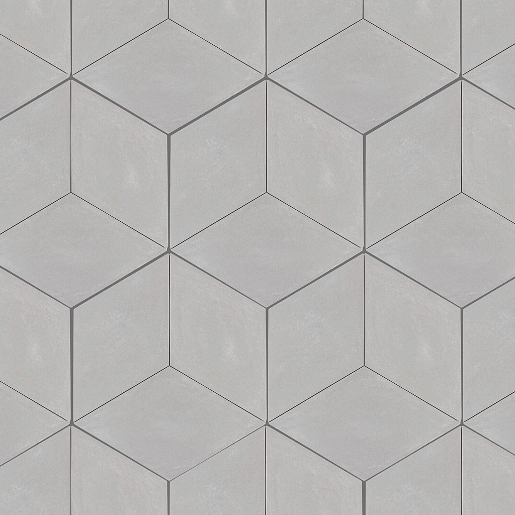 Porcelanato Ossidi Grigio Mate Rectificado 18,7x32,4 cm