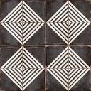 Porcelanato Tempo Roads Caviar 22,5X22,5 cm