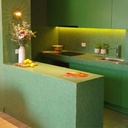 Mosaico De Vidrio Verde 31,5x31,5 cm