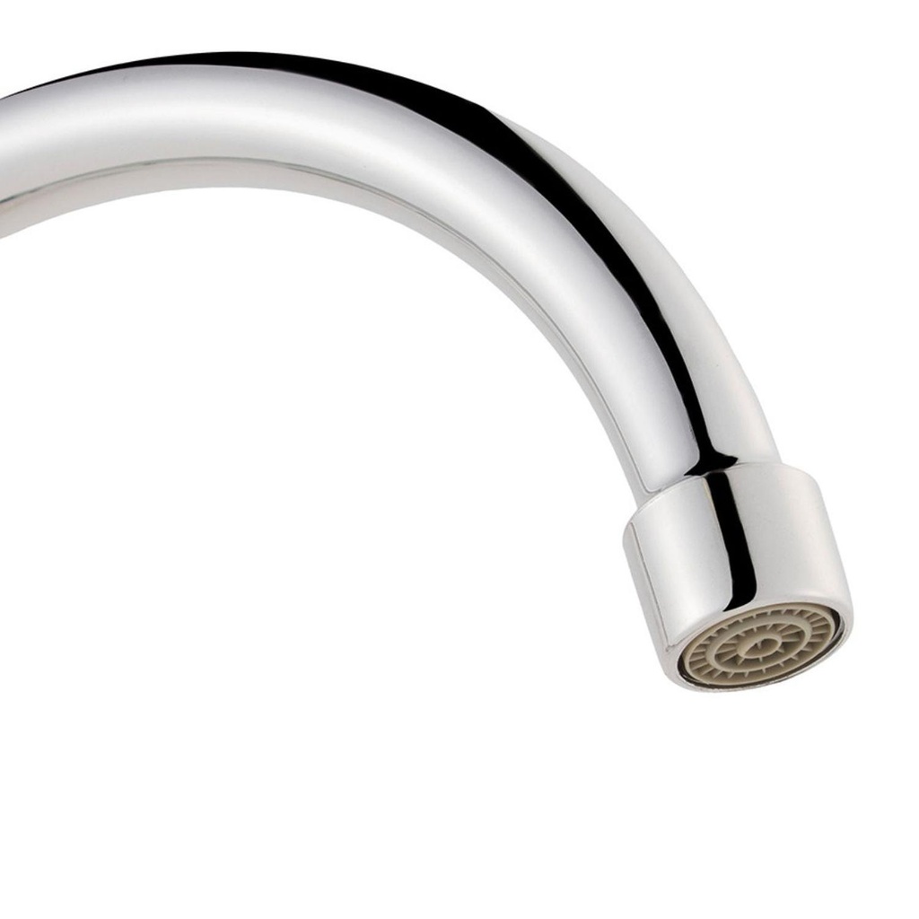 Grifería de Lavaplatos Treveris Caño Alto de 30 cm Cromo