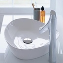 Lavamanos De Sobreponer Cape Cod Trioval 50x49.5 cm Blanco