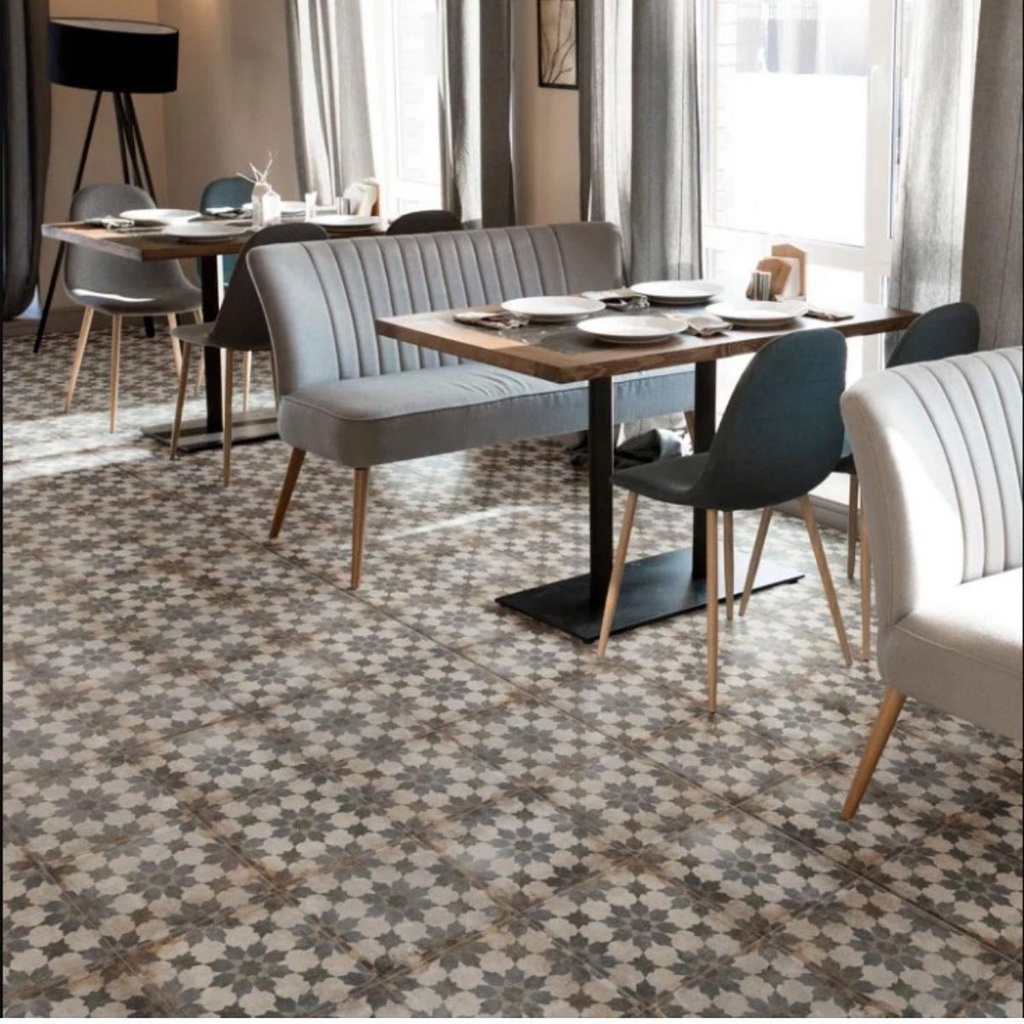 Porcelanato Danticatto Decor Varenna Antides 22,5x22,5 cm