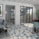 Gres Porcelanico Argileto Multicolor Mate 20x20 cm