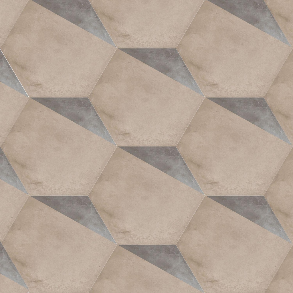 Porcelanato Terra Porzione Mate 25x21,6 cm